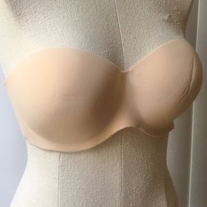 FELINA 34C BRA STRAPLESS BONING AND WIRE SUPPORT